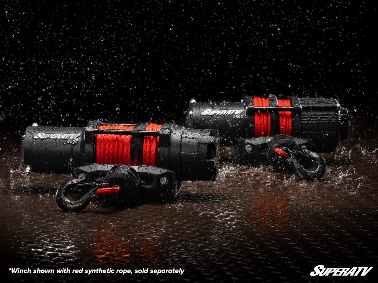 4500 LB. UTV/ATV WINCH (WITH WIRELESS REMOTE & SYNTHETIC ROPE)