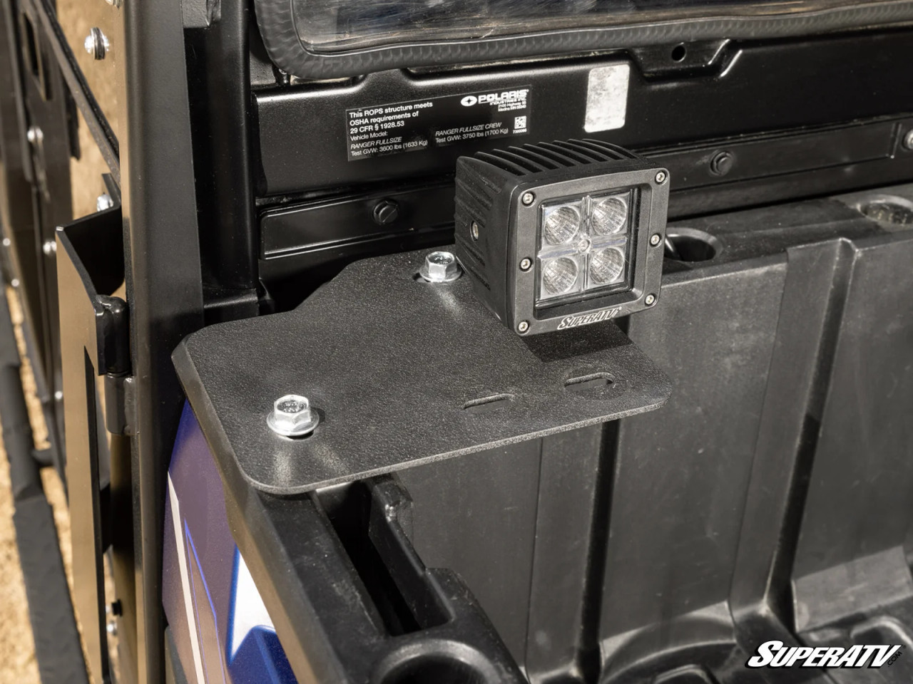 POLARIS RANGER XP 570 BED WINCH
