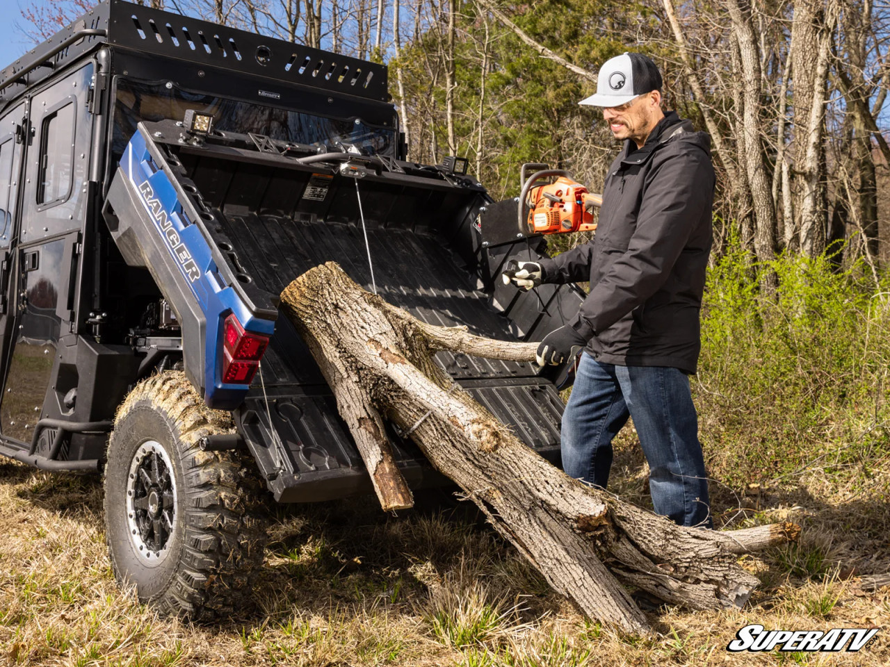 POLARIS GENERAL XP 1000 BED WINCH