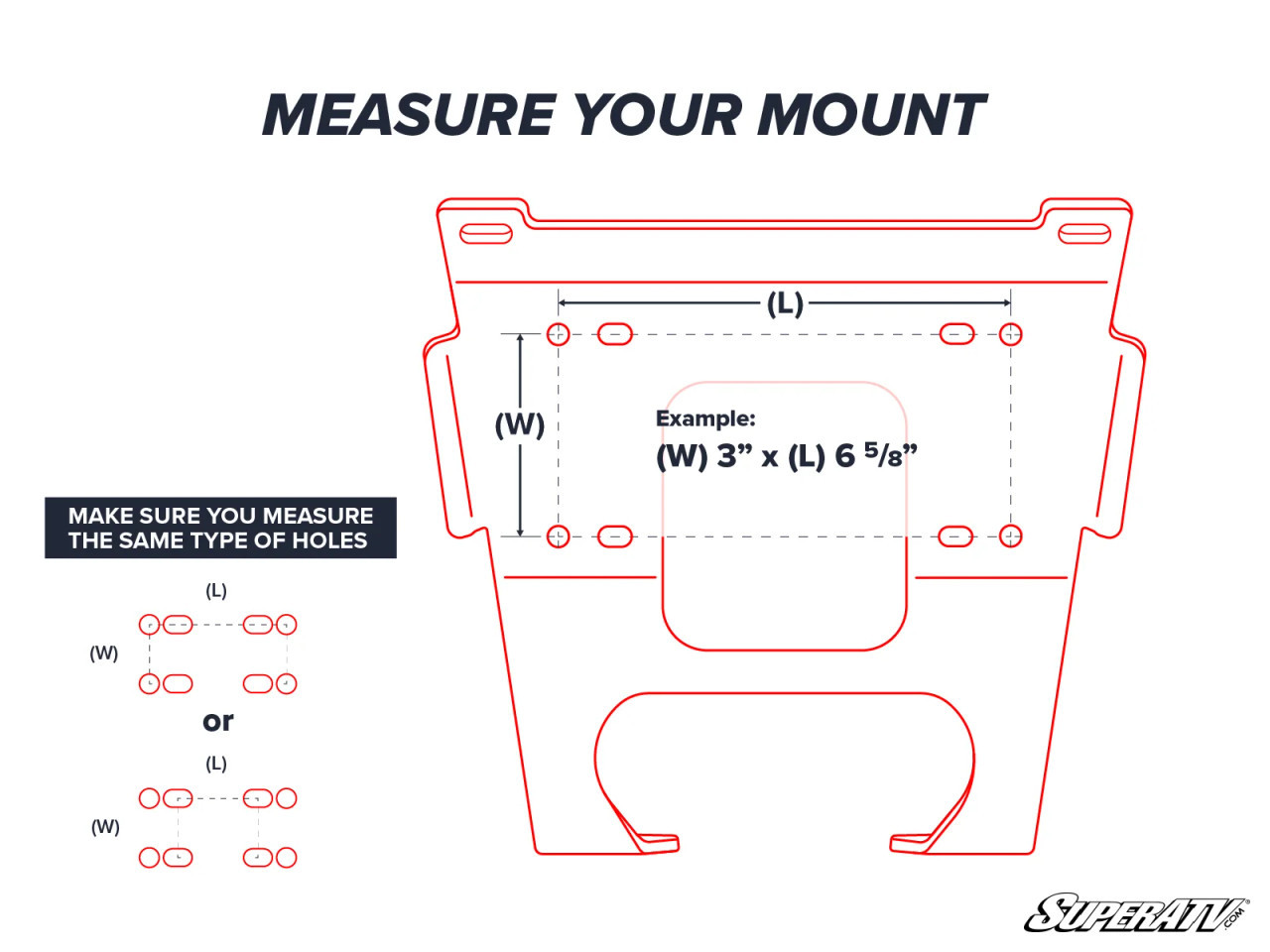 CAN-AM MAVERICK TRAIL WINCH MOUNTING PLATE
