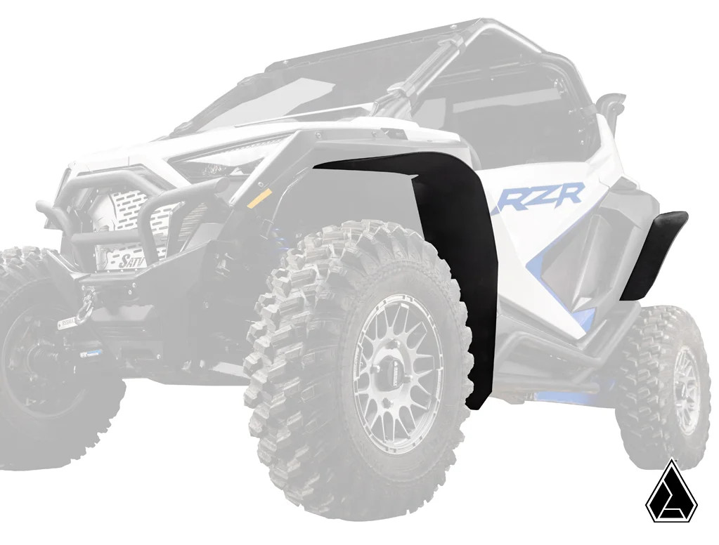 ASSAULT INDUSTRIES LOW-PROFILE FENDER FLARES FOR POLARIS RZR PRO XP