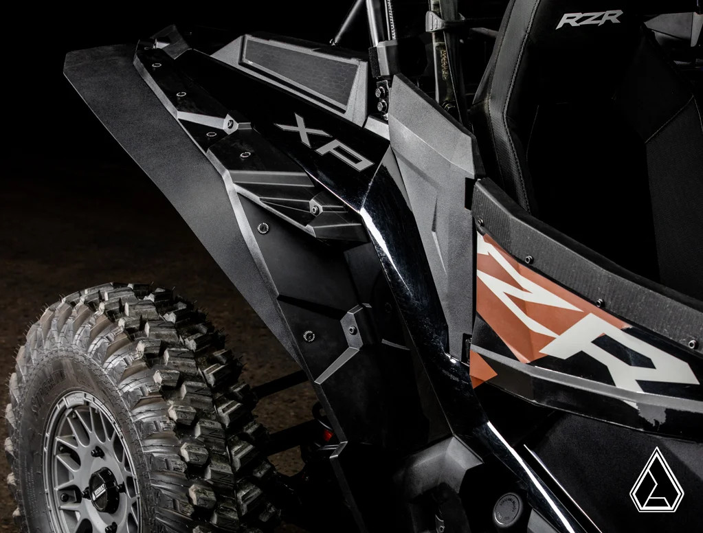 ASSAULT INDUSTRIES LOW PROFILE FENDER FLARES FOR POLARIS RZR XP TURBO S