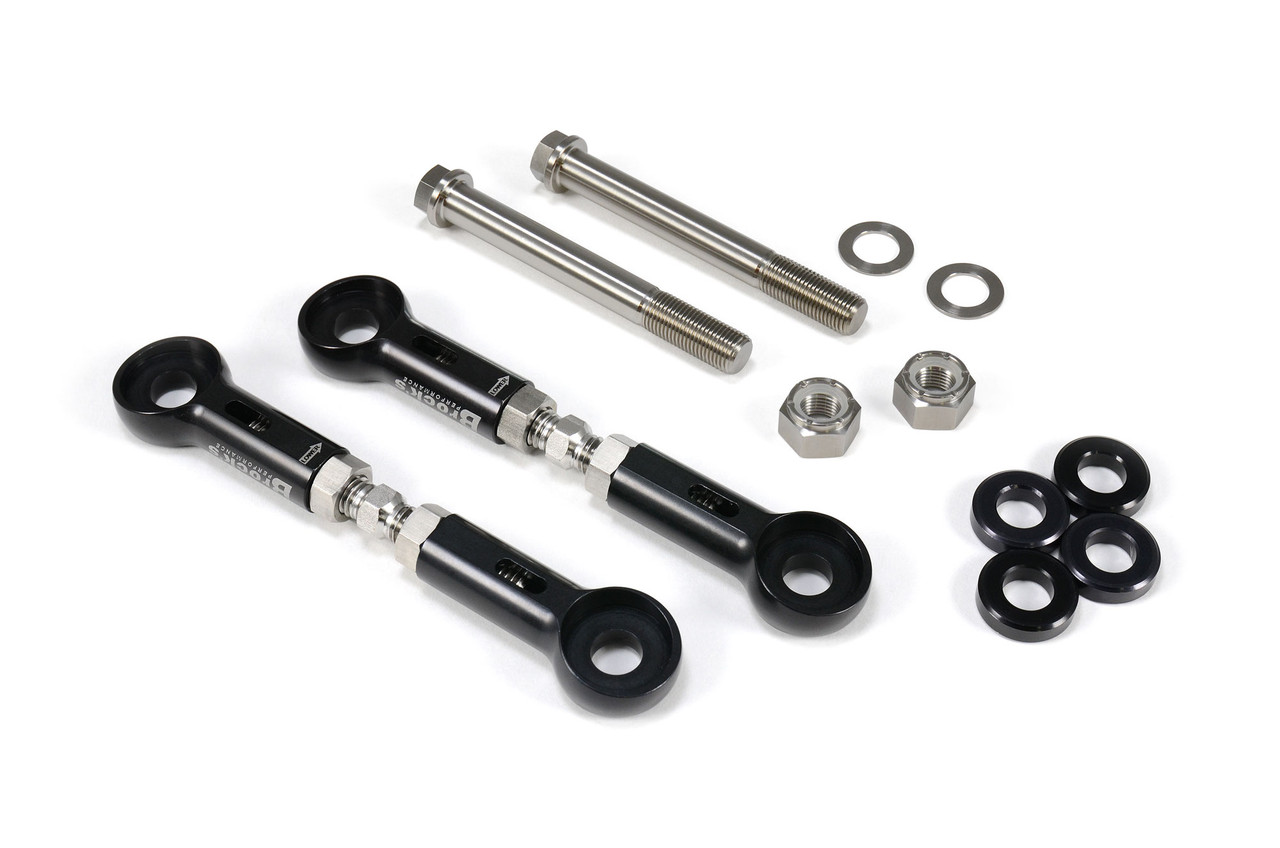Window Link Kit Adjustable Panigale V4 / S / Speciale (18-23) w/ Titanium Bolts