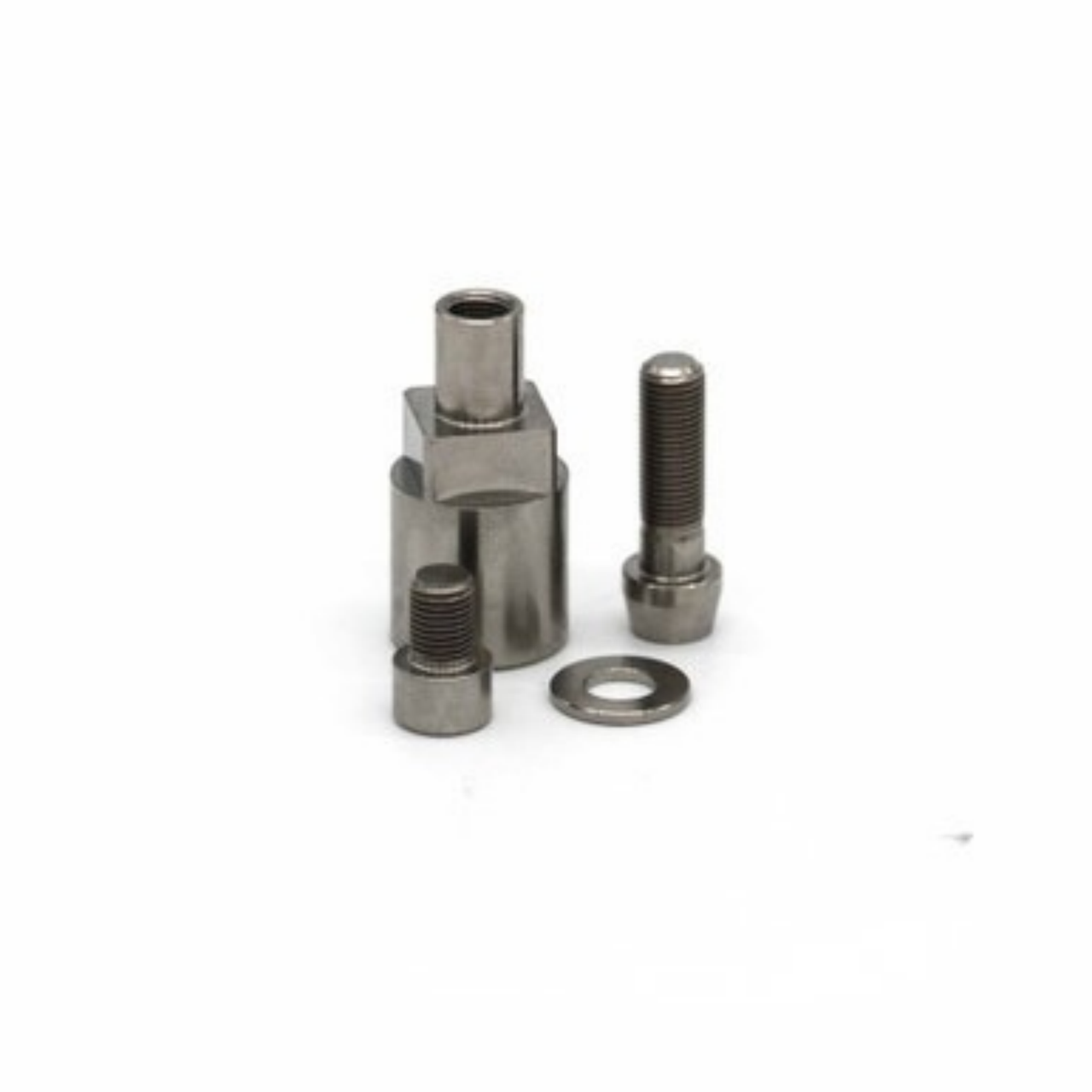 Titanium Swingarm Pivot Bolt/Torque Arm Adapter & Hardware for Banshee, YFZ450, Raptor 700 & LSR Chassis