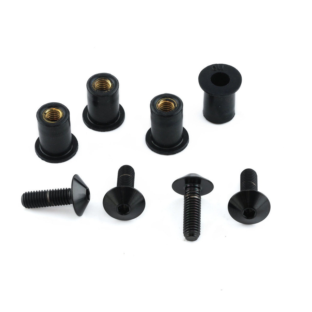 Titanium Windshield Kit 4 Bolt