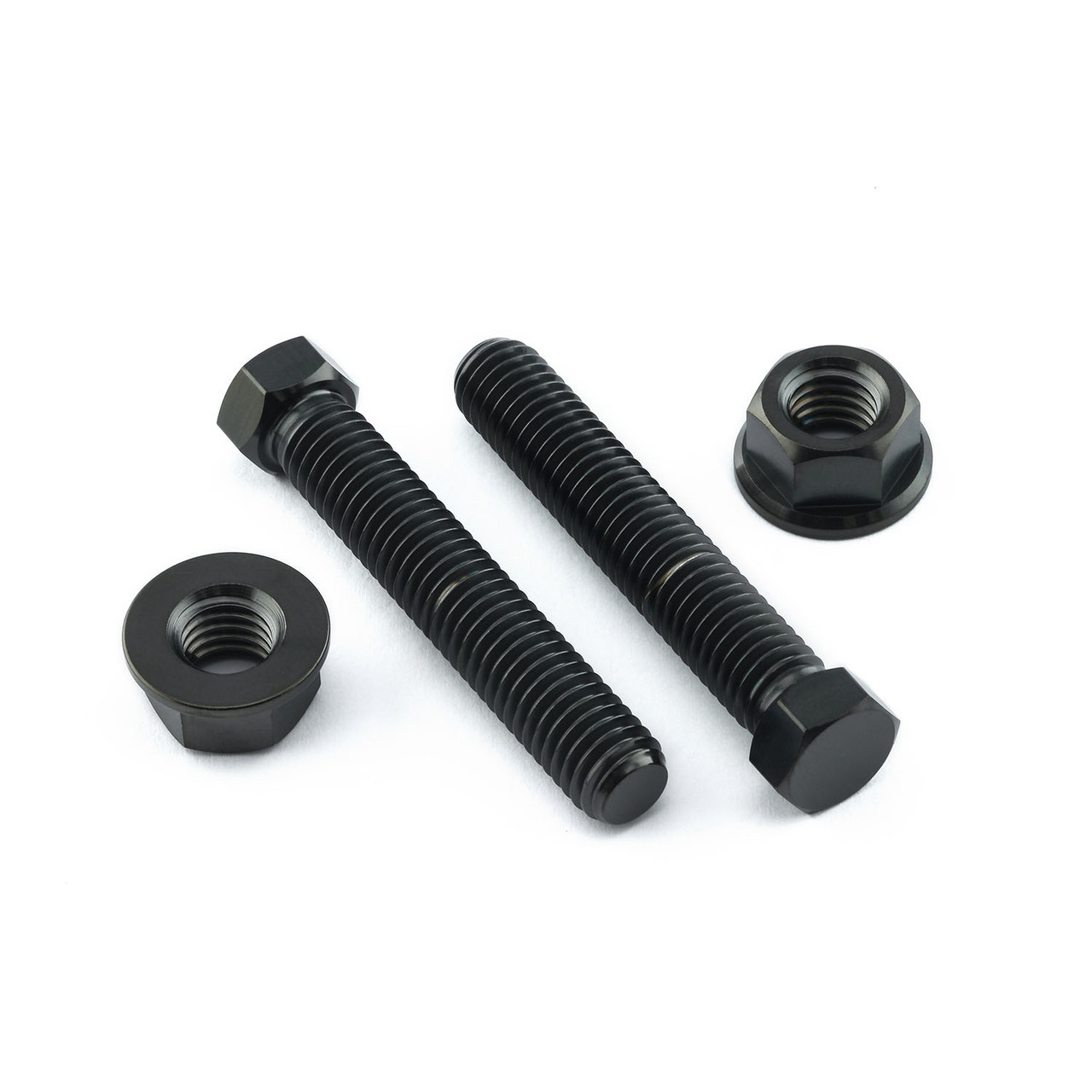 Titanium Axle Adjuster Bolt & Nut Set M8x(1.25mm)x45mm