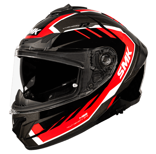 SMK FULL-FACE TYPHOON AEROT GL632 BLACK/RED
