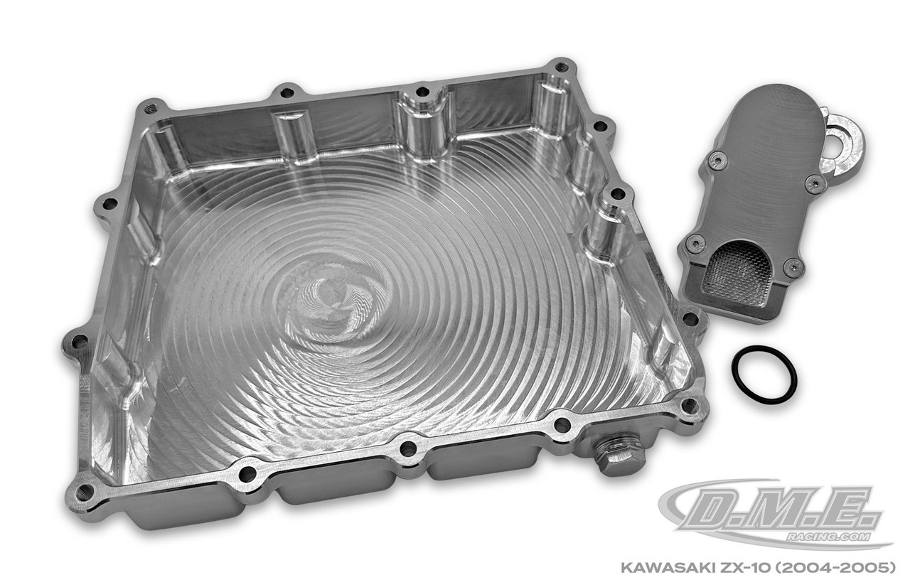 DME Low Profile Billet Oil Pan Kawasaki ZX10R (04-05)