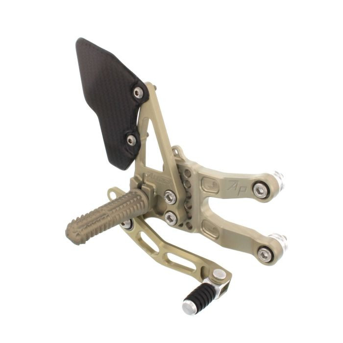 REAR SET KIT, HON CBR600RR 07- , AERO HARD