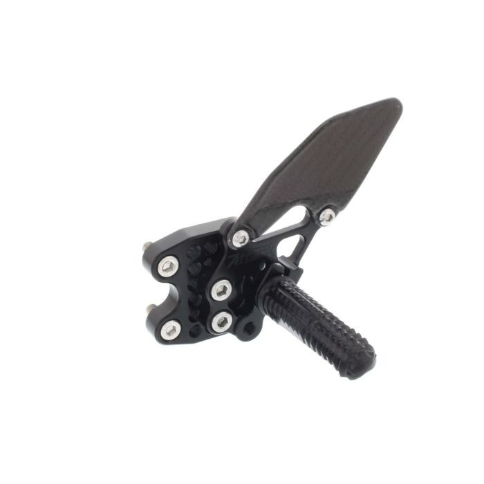 REAR SET KIT WITH SHIFT LEVER, GSXR600/750 11- ,BLACK