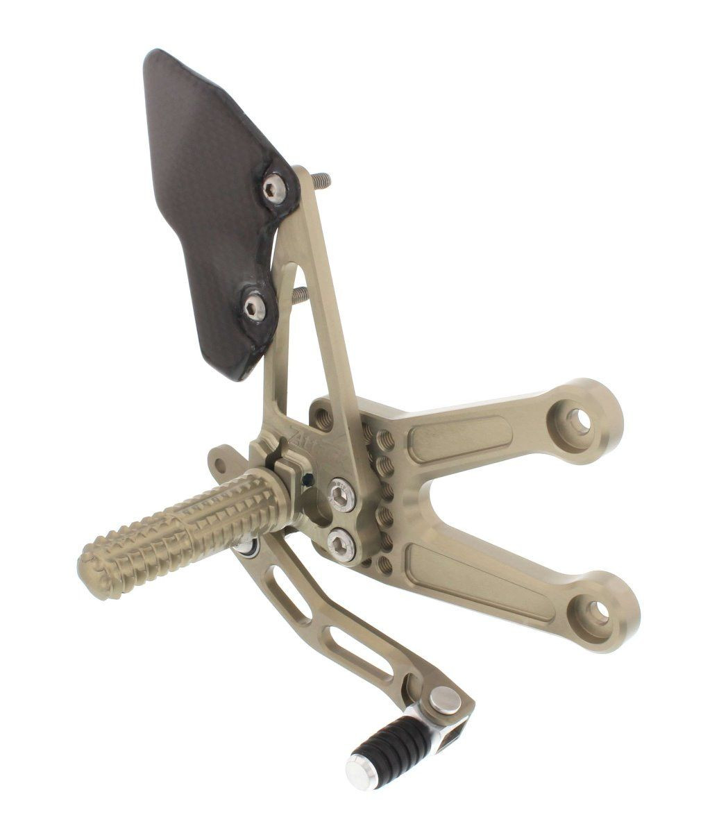 REAR SET KIT WITH SHIFT LEVER, GSXR1000 17 - , AERO HARD