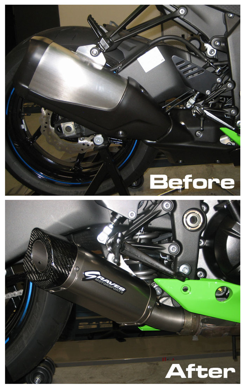Graves Motorsports ZX6R / ZX636 Slip-On Exhaust
