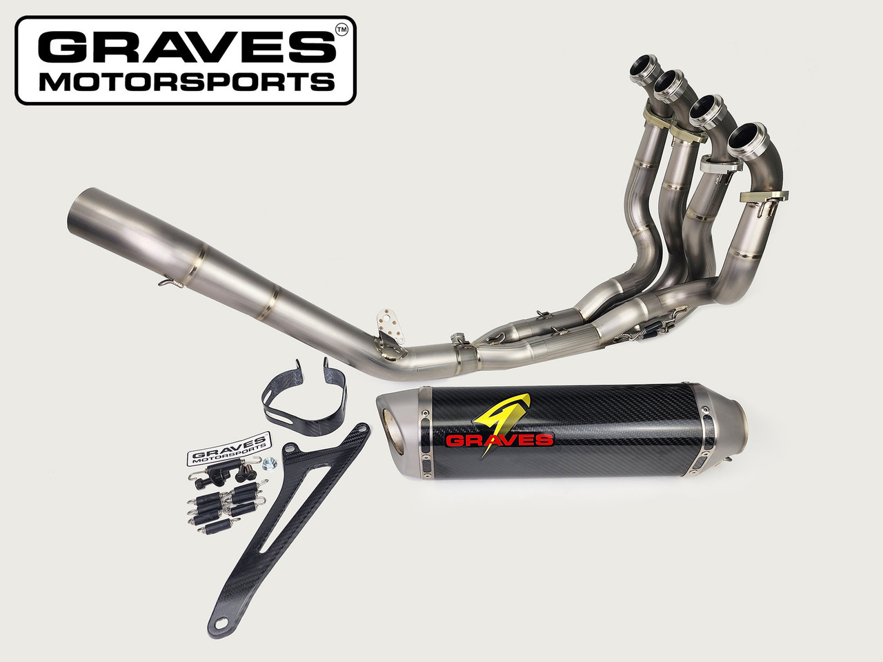 Kawasaki WORKS2 ZX-6R Carbon Full Exhaust System