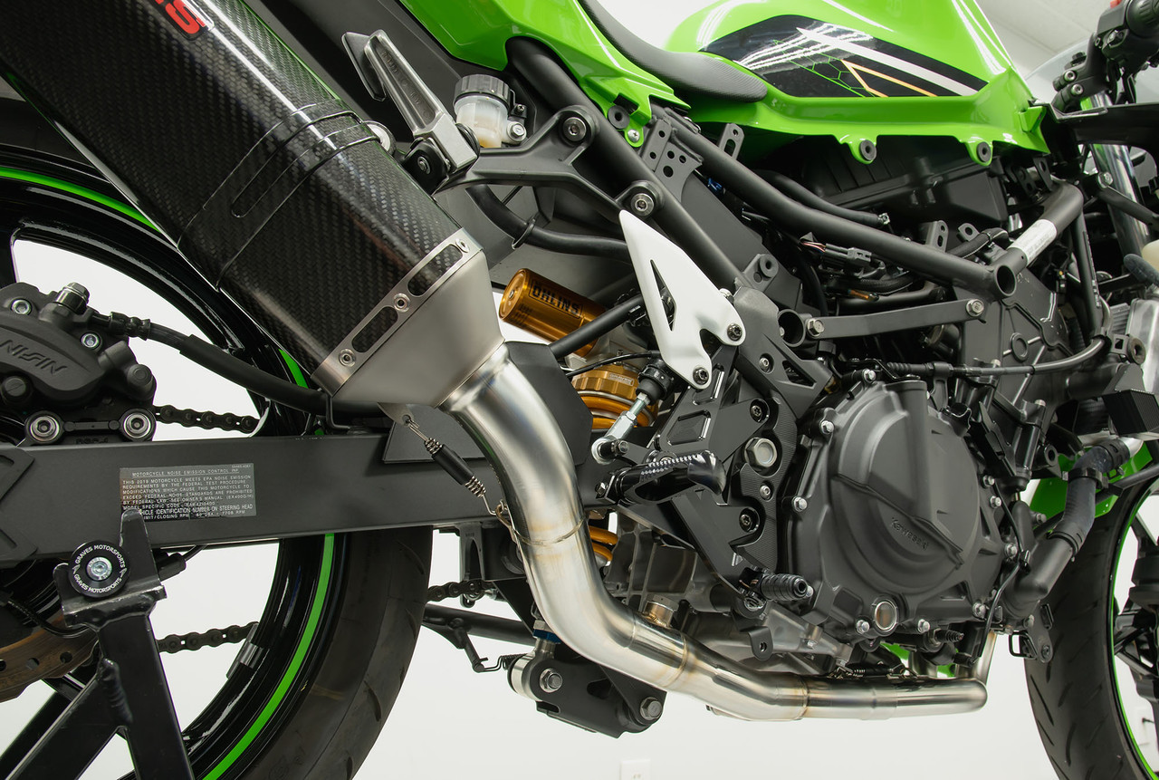 Graves Motorsports Kawasaki Ninja 400 + Ninja 500 WORKS2 Full Exhaust System