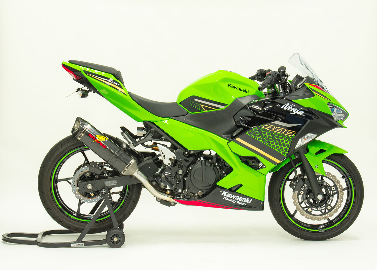 Graves Motorsports Kawasaki Ninja 400 + Ninja 500 WORKS2 Full Exhaust System