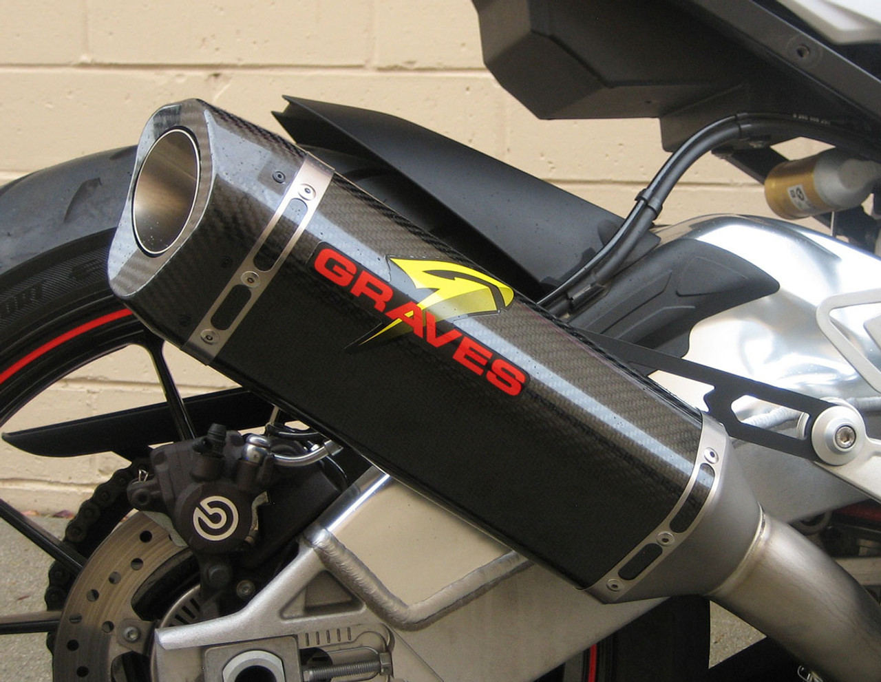 Graves Motorsports BMW S1000rr Carbon Cat Back Slip-On 2015-2016