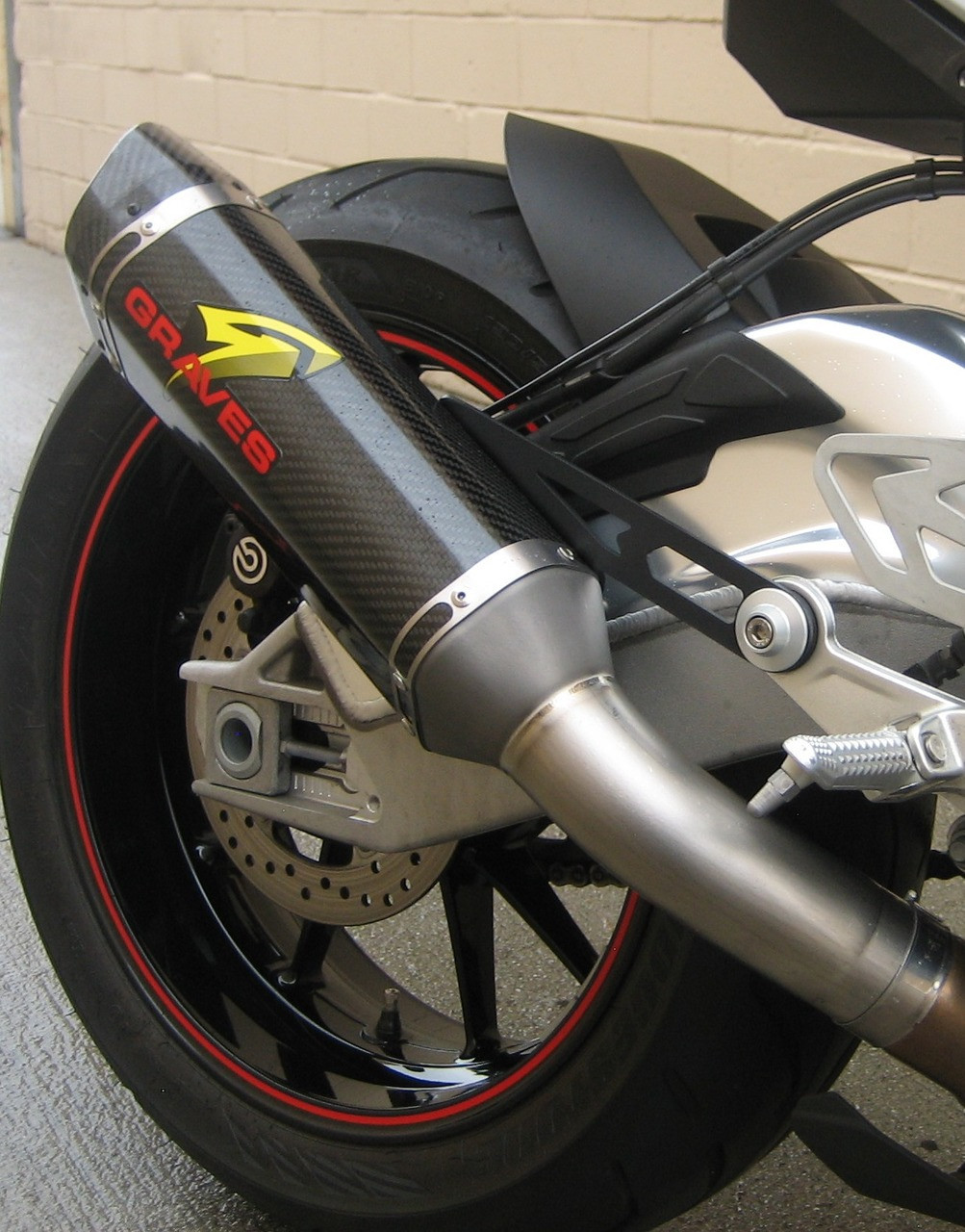 Graves Motorsports BMW S1000rr Carbon Cat Back Slip-On 2015-2016