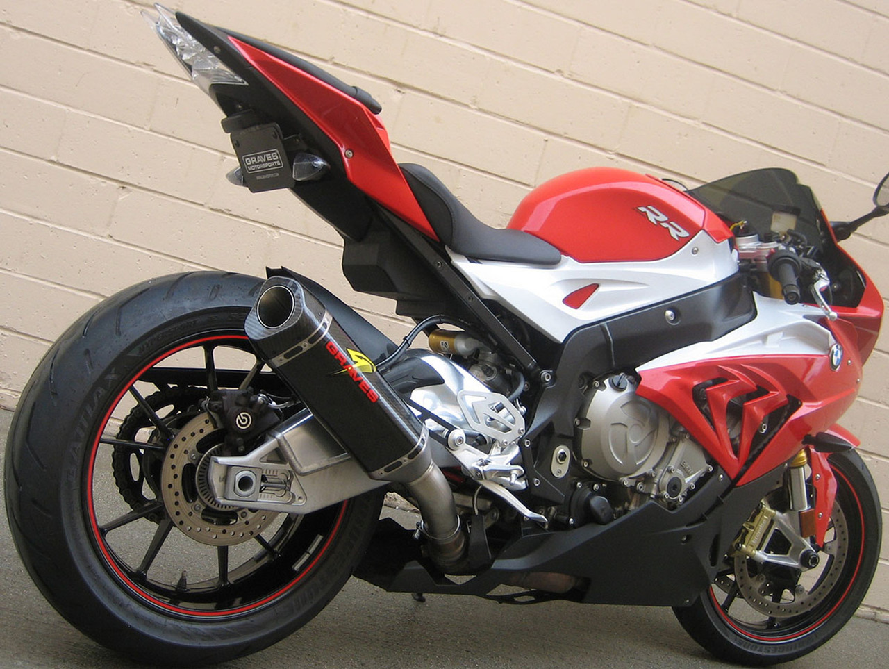 Graves Motorsports BMW S1000rr Carbon Cat Back Slip-On 2015-2016