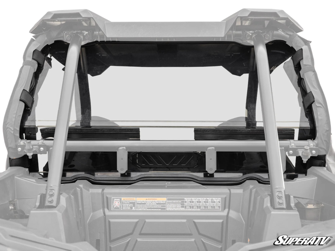 POLARIS RZR XP TURBO REAR VENTED WINDSHIELD