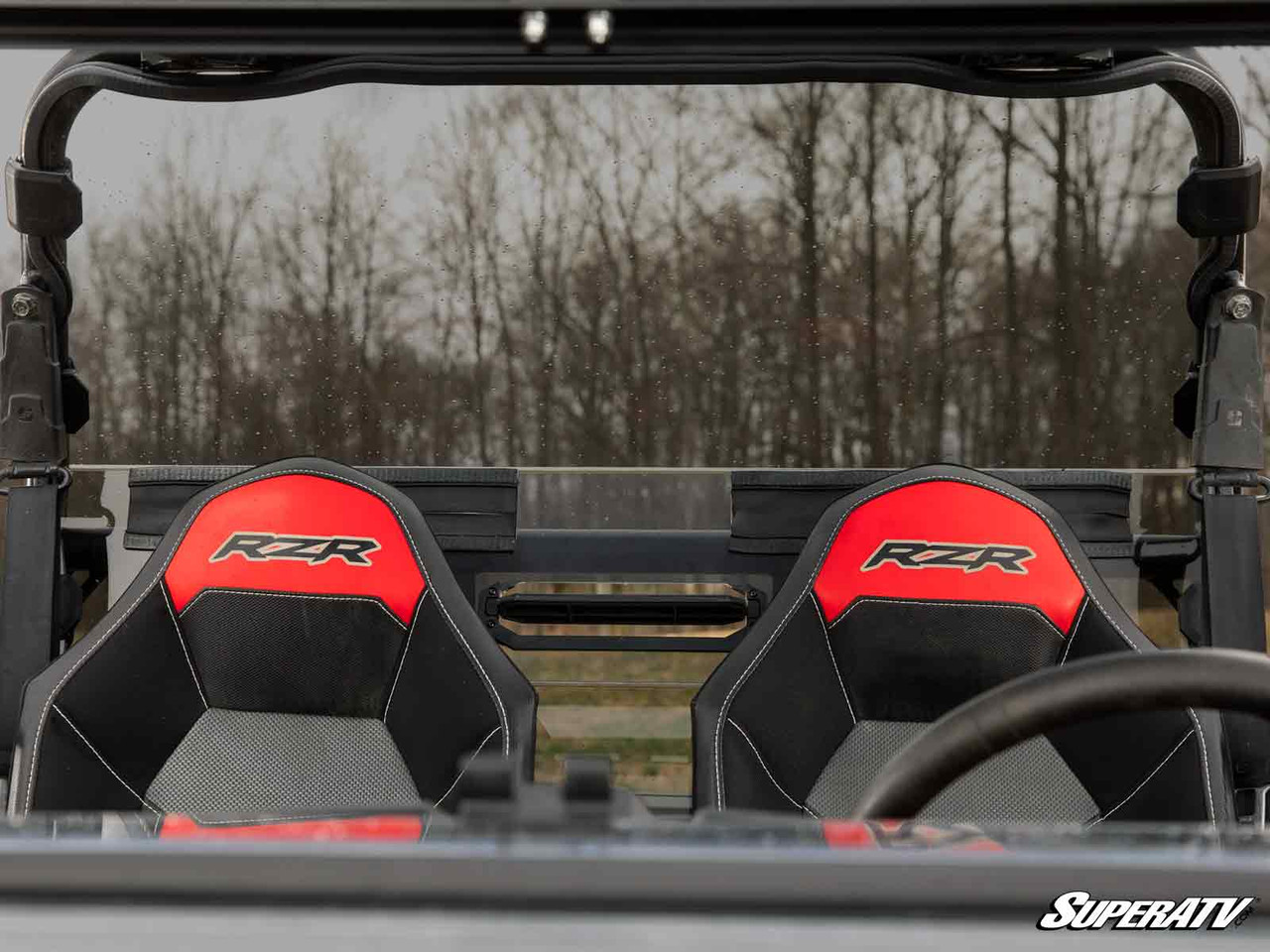 POLARIS RZR S 1000 REAR VENTED WINDSHIELD