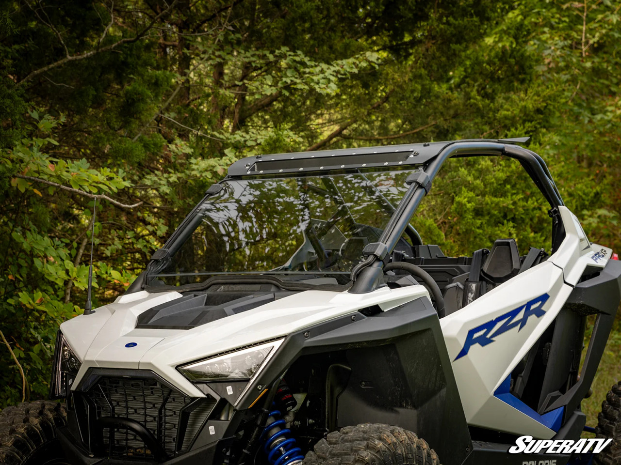 Polaris RZR Turbo R Scratch-Resistant Full Windshield