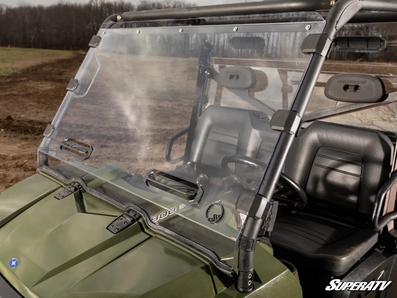 Polaris Ranger Full-Size 570 Vented Full Windshield  Review Stars