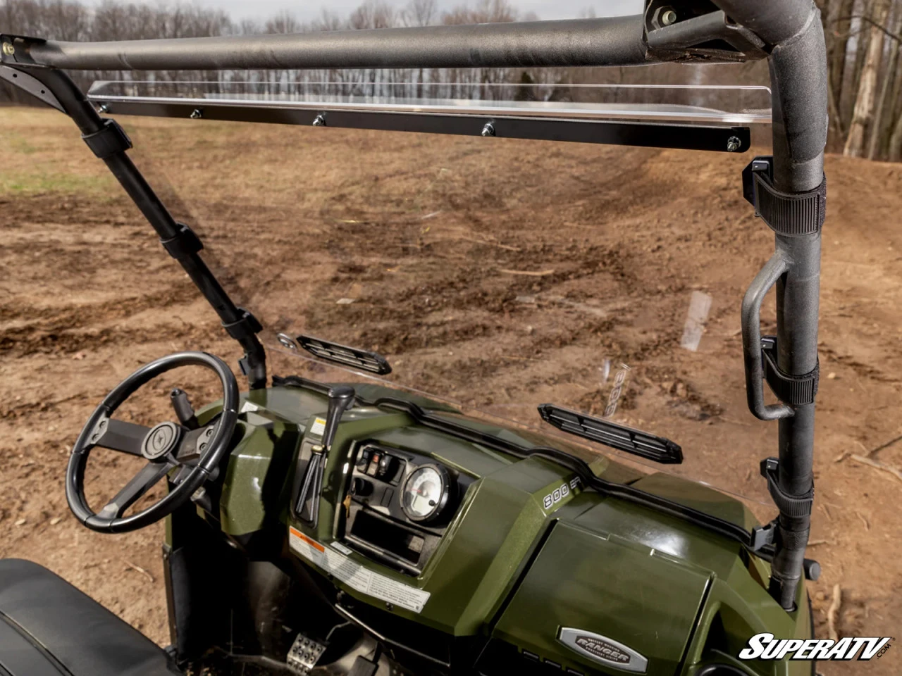 Polaris Ranger Full-Size 570 Vented Full Windshield  Review Stars