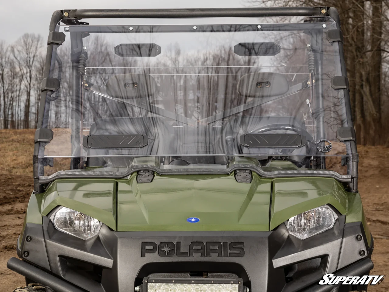 Polaris Ranger 500 Vented Full Windshield