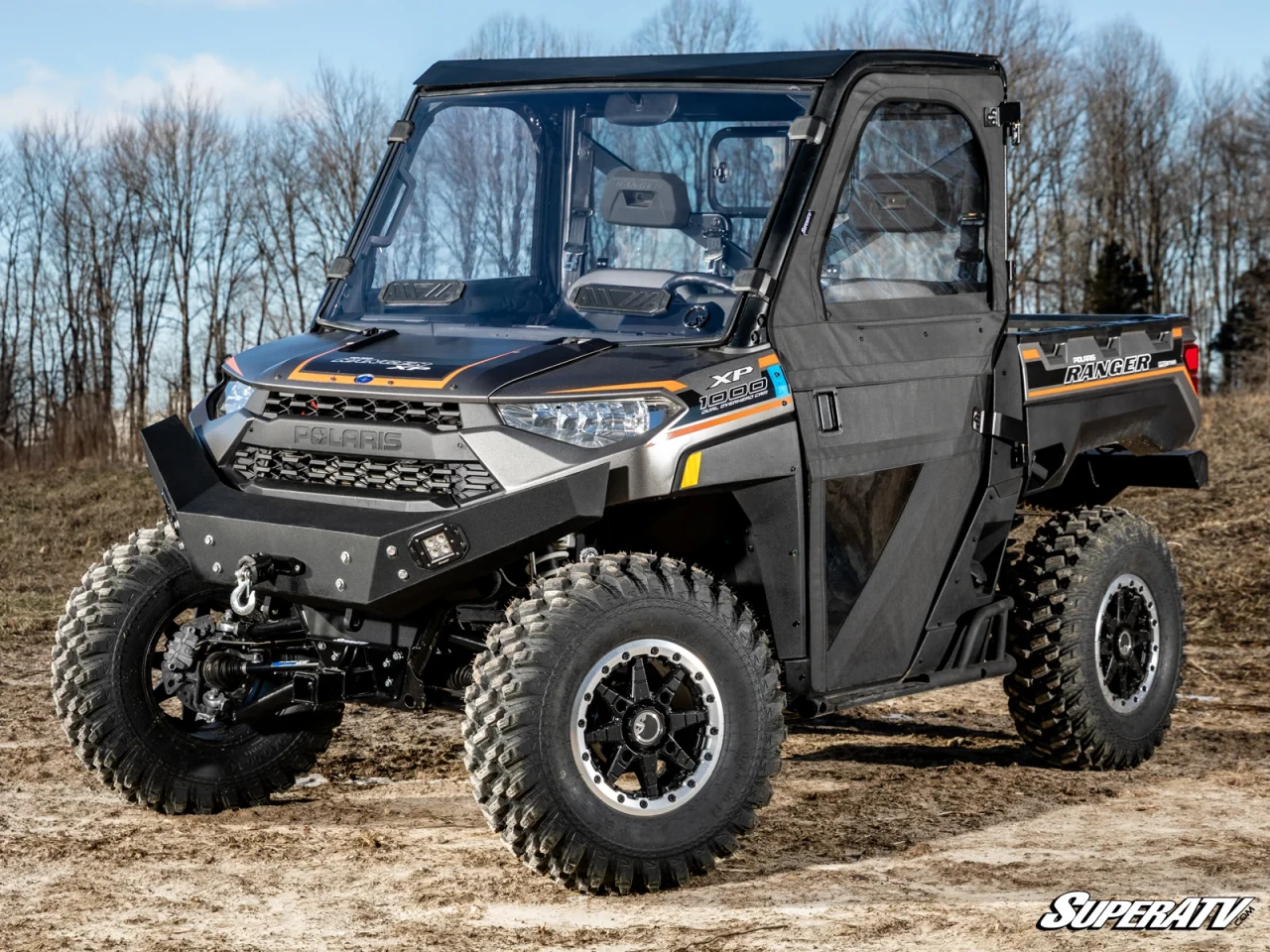 Polaris Ranger XP Kinetic Vented Full Windshield  Review Stars