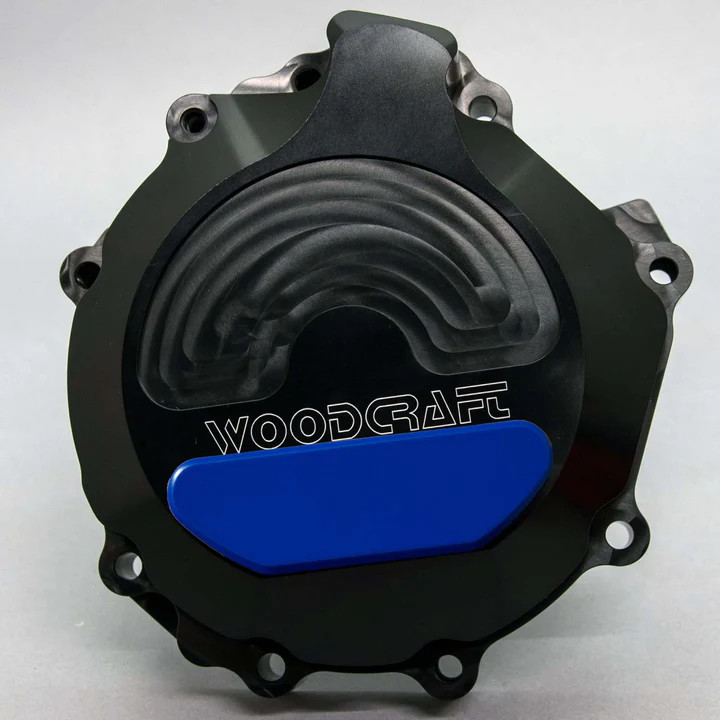 60-0165LB 2006-10 Kawasaki ZX10R LHS Stator Cover w/ Skid Plate