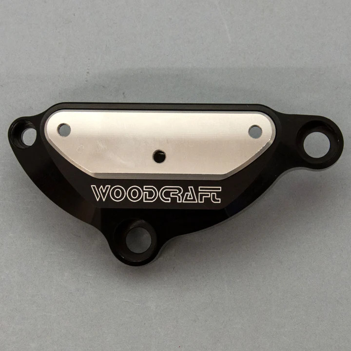 60-0450LB 2004-08 Yamaha R1, 2006-15 FZ1 LHS Ignition Cover Protector w/ Skid Pad