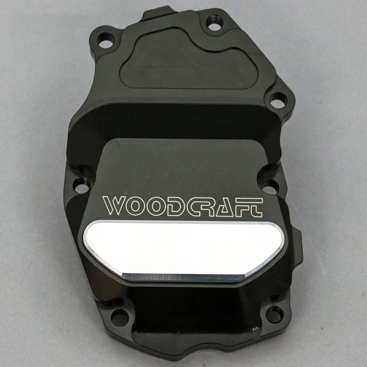60-0502RB Triumph Daytona 675, Street Triple, Moto2 RHS Crank/Ignition Trigger Cover w/ Skid Pad