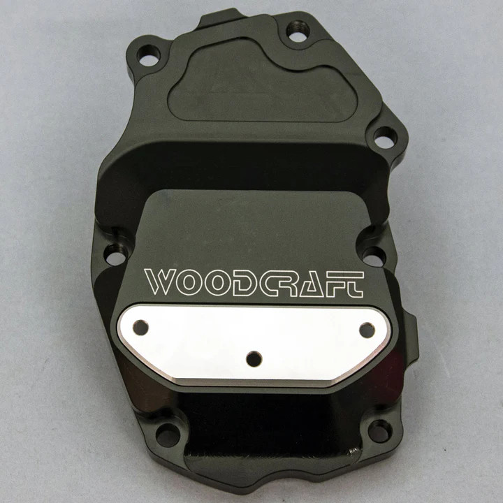60-0502RB Triumph Daytona 675, Street Triple, Moto2 RHS Crank/Ignition Trigger Cover w/ Skid Pad