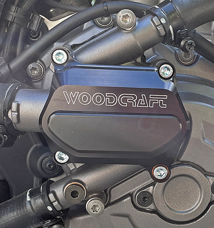 60-0637WPC Ducati Monster LHS Water Pump Cover Protector w/ Skid Plate