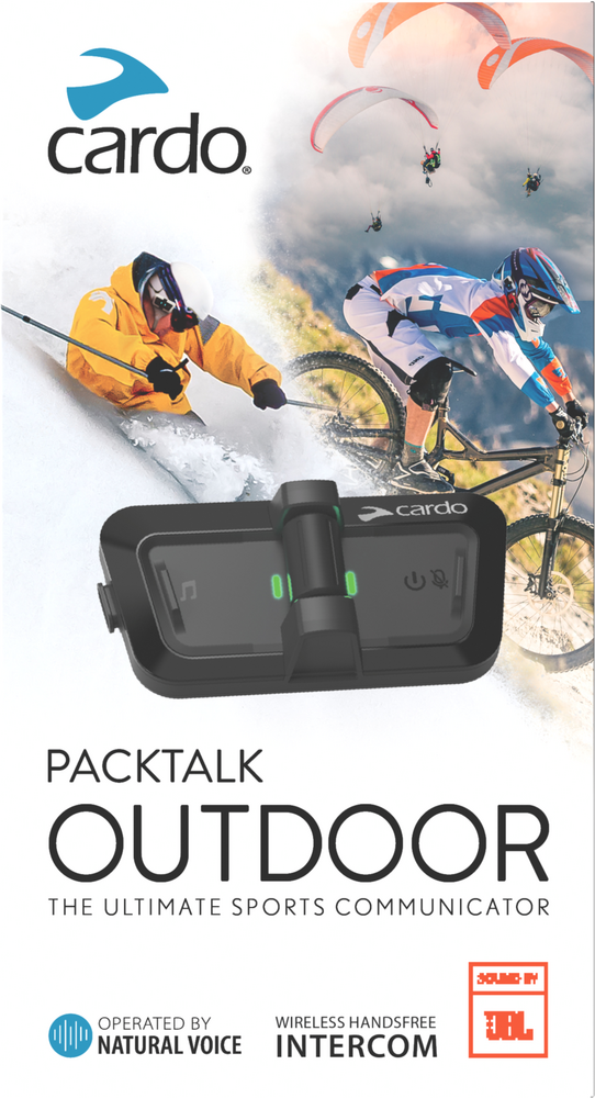 CARDO PACKTALK OUTDOOR SINGLE BLACK