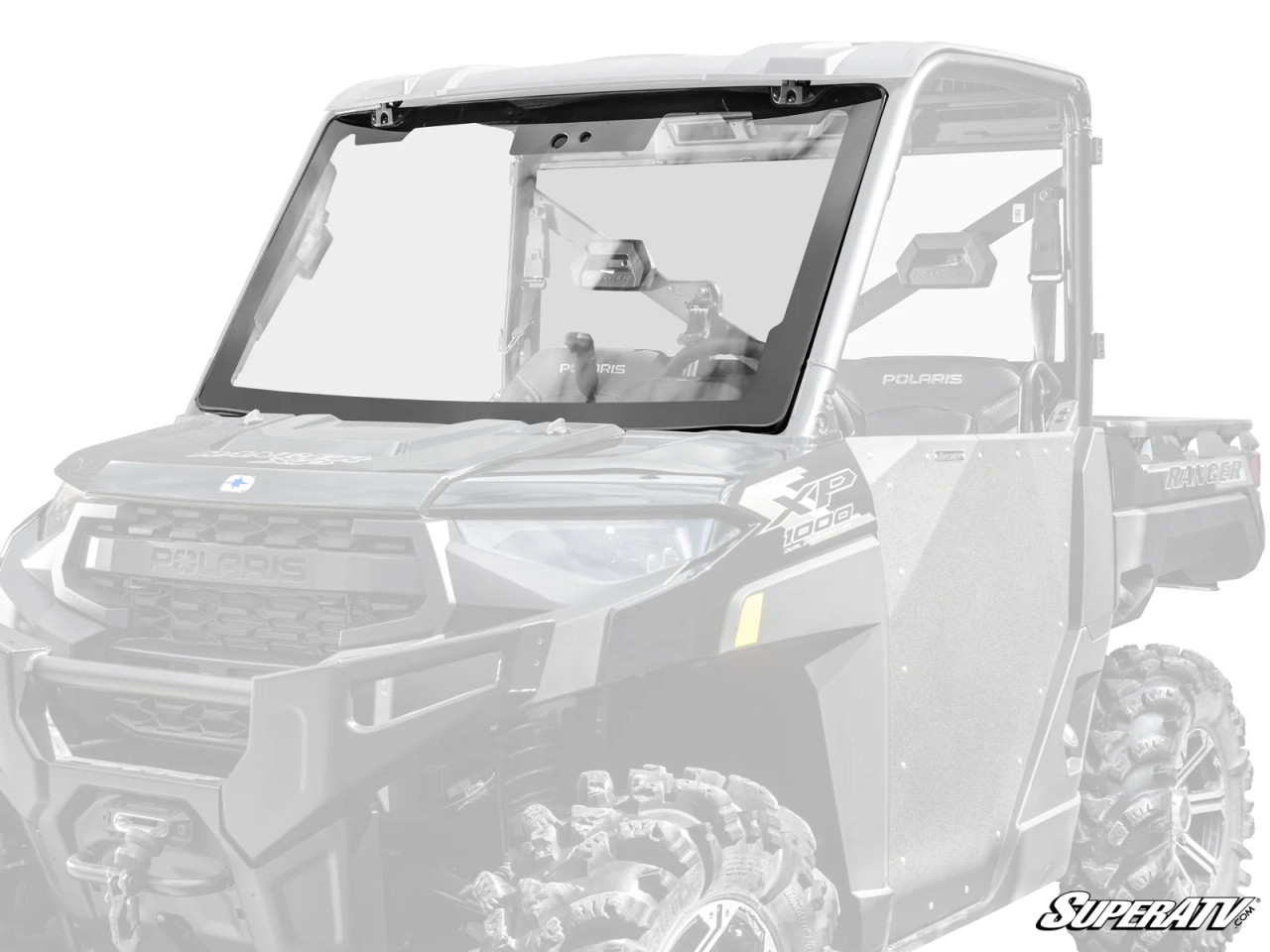 POLARIS RANGER XP KINETIC MAXDRIVE POWER FLIP GLASS WINDSHIELD