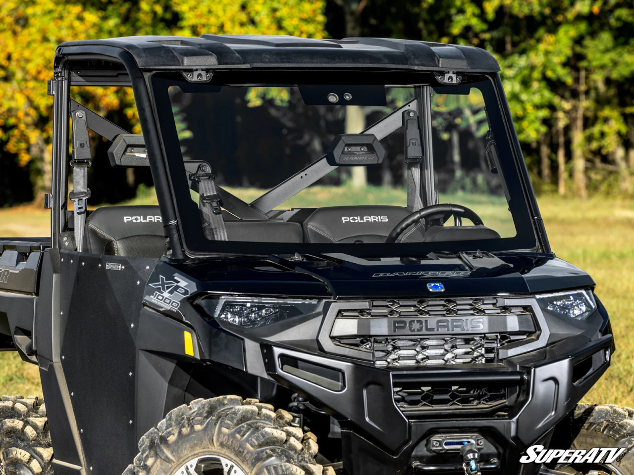 POLARIS RANGER XP 900 MAXDRIVE POWER FLIP GLASS WINDSHIELD