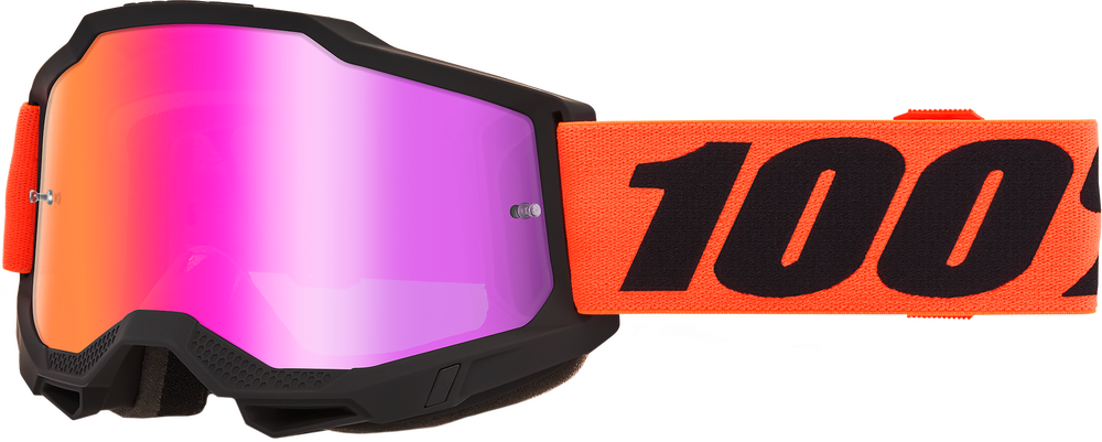 100-PERCENT ACCURI 2 GOGGLE FERRAN MIRROR DRK RED LNS