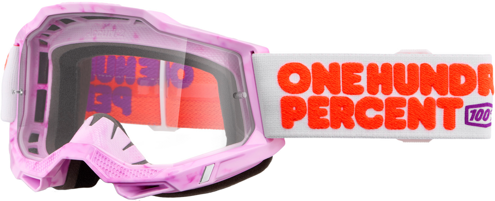 100-PERCENT ACCURI 2 GOGGLE HUNDREDS CLEAR LENS