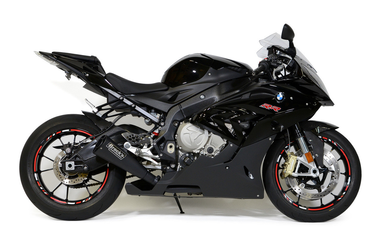 Alien Head 2 Full System Black 14'' Muffler S1000RR (15-19) and S1000R (17-20)