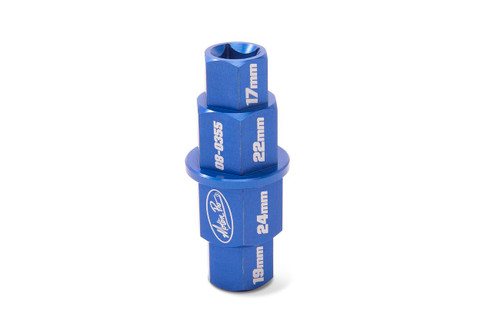 Superlight T6 Hex Axle Tool 17,19,22,24 mm