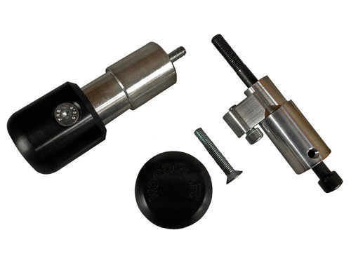 50-0129 2009-11 Kawasaki 650 Frame Slider Kit with pucks