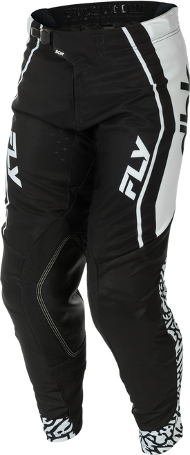 FLY RACING EVOLUTION DST DBK PANTS BLACK/WHITE/RED SZ 28