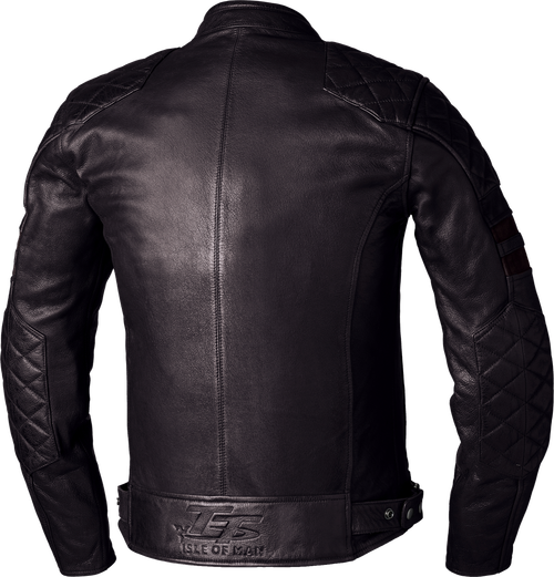 RST IOM TT HILLBERRY 2 CE JACKET BROWN LEATHER