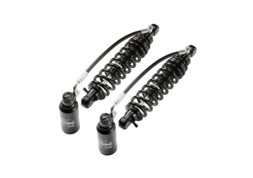 12in Bitubo WMM Twin Remote Rear Shock Set Black - Harley-Davidson Baggers Tour-Pak Equipped
