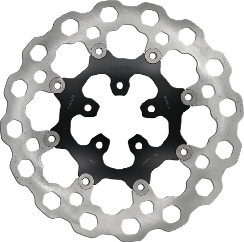 GBrakes ROTOR 12.5" FLOATING CUBIQ FR BLACK