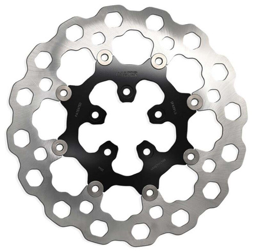 GBrakes ROTOR 11.8" FLOATING CUBIQ FR BLACK