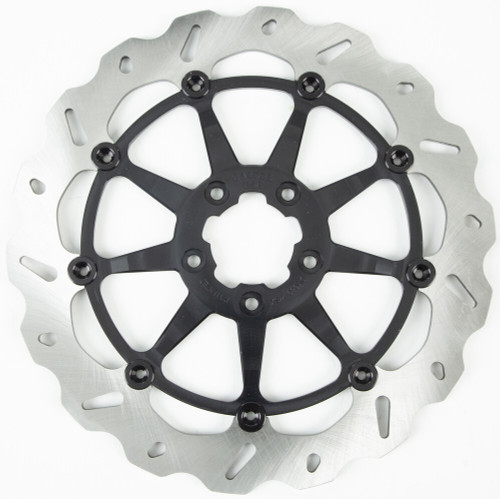 GBrakes ROTOR 13" FLOATING WAVE RADIAL FR BLACK