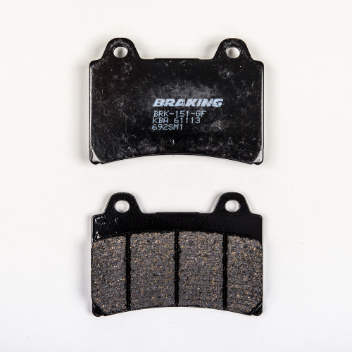 BRAKING BRAKE PAD SET SEMI-METALLIC 31-692S