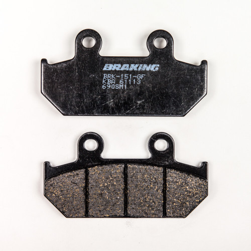 BRAKING BRAKE PAD SET SEMI-METALLIC 31-690S